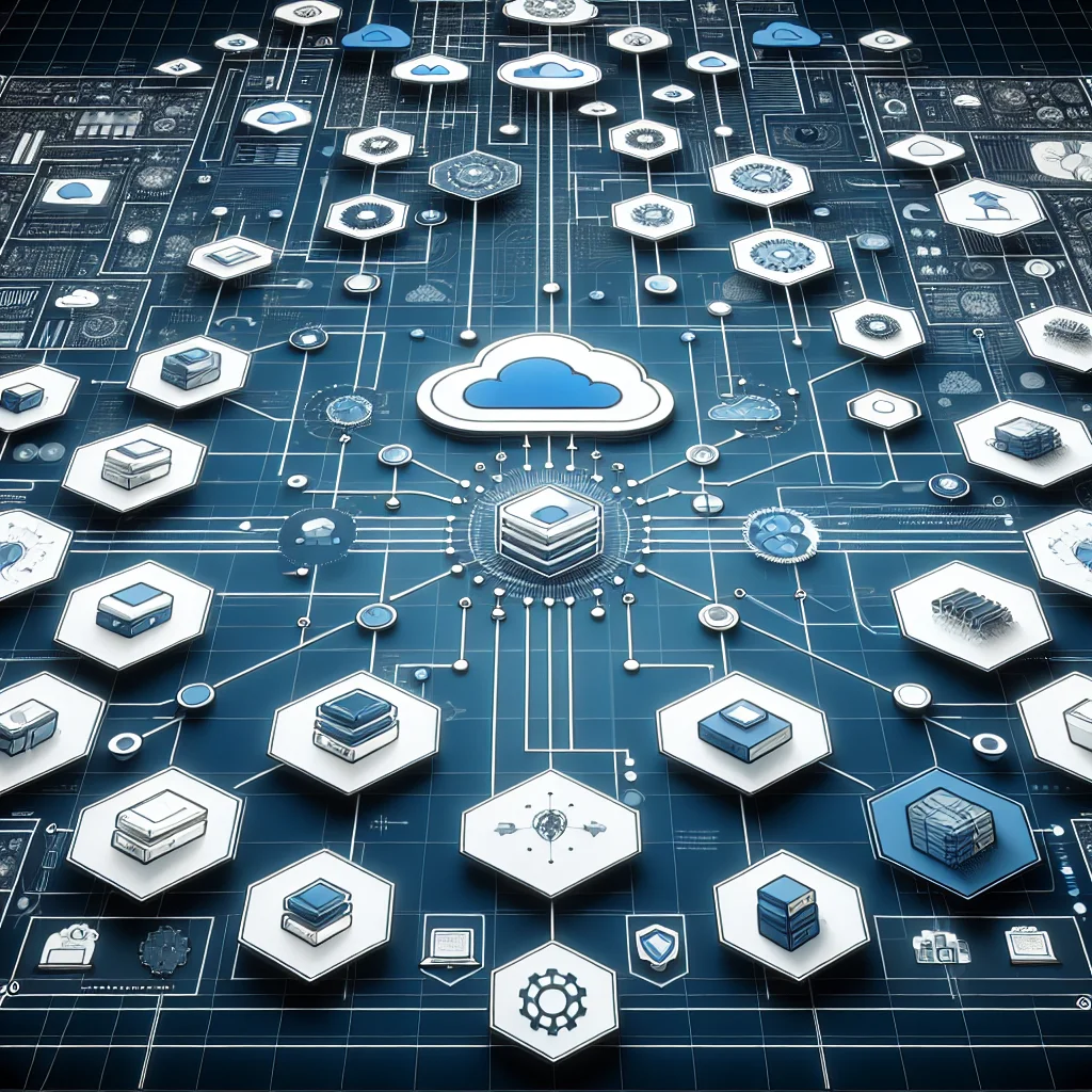 Connected deployment grid illustration