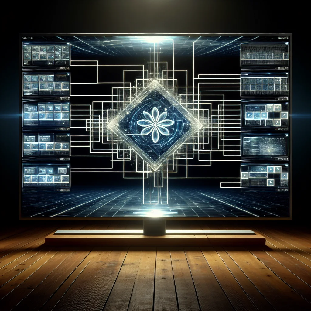 Connected deployment grid illustration