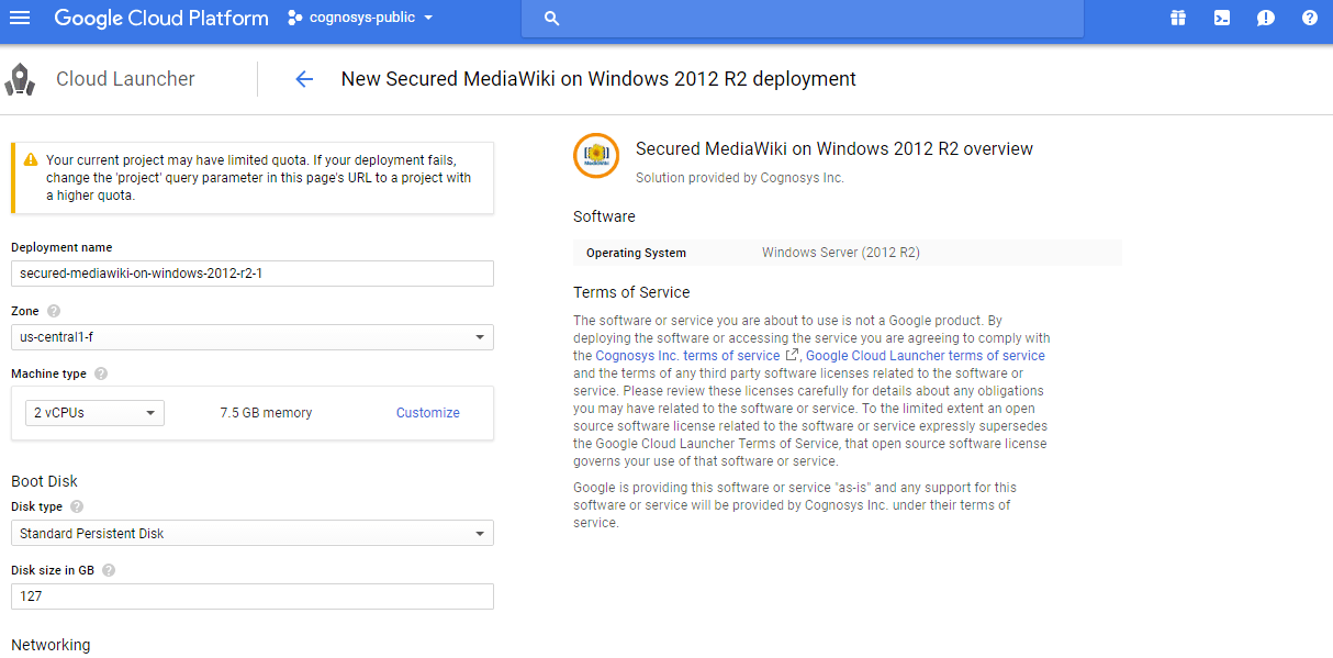MediaWiki on cloud ( AWS/Azure/Google Cloud )