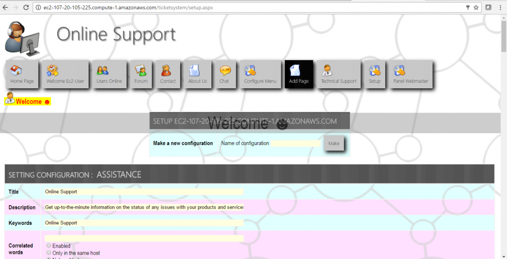 TICKET SYSTEM ADMINISTRATOR PANEL Secure Any Cloud