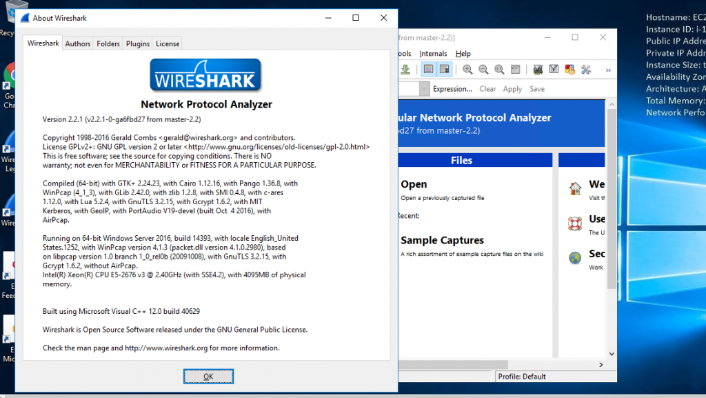 how to use wireshark to get ip inbound